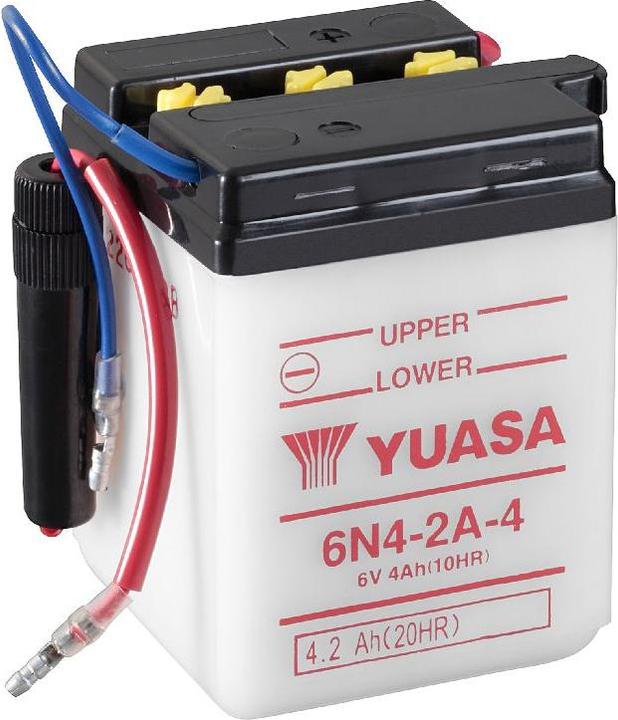 Immagine prodotto Yuasa Batteria Moto 6N4-2A-4 (6 V, 4.20 Ah)