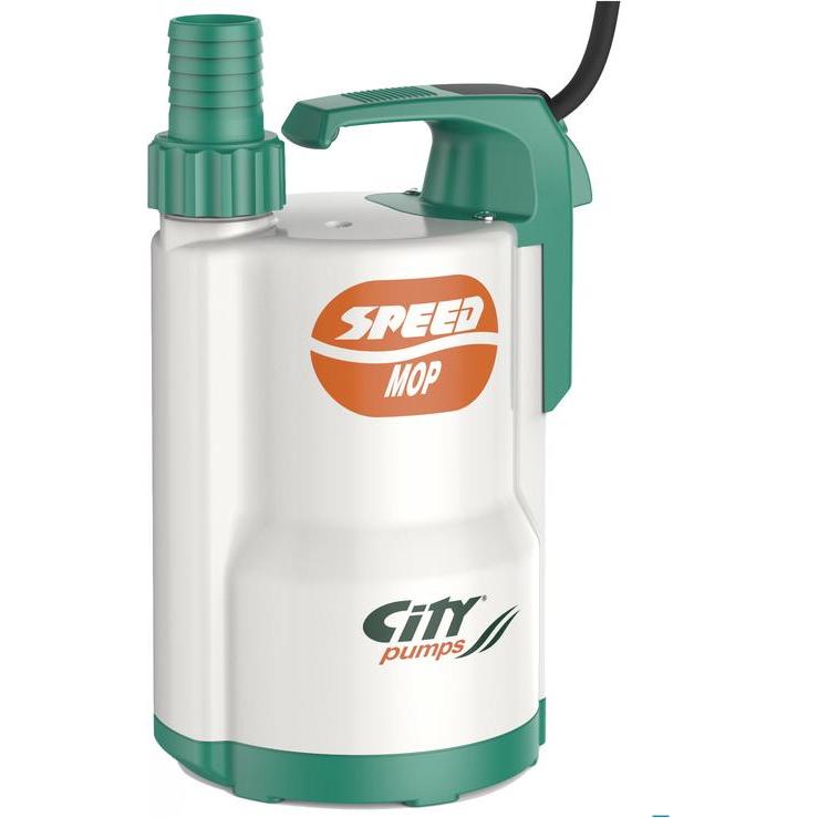 City Pumps, Pompa da giardino, 6010362 Speed??Mop Man Tauchpumpe 230V
