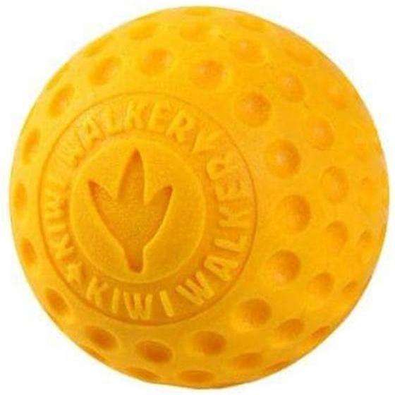 Kiwi Walker Hunde-Spielzeug Ball Orange, M, Ø 8 cm (Kauspielzeug), Hundespielzeug