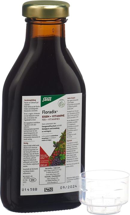 Produktbild Salus Eisen + Vitamine (1 Stück, Flüssigkeit, 605 g)