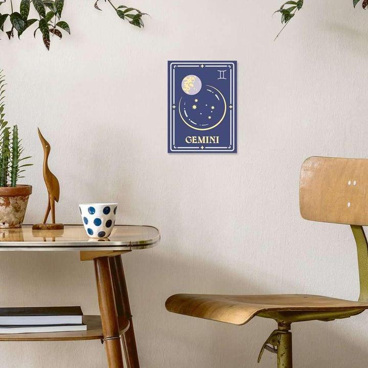 Actual product image Ravensburger CreArt - Painting by numbers 23742 - Zodiac Sign: Gemini, zodiac sign Gemini - from 14