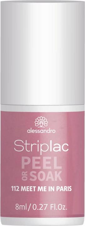 Actual product image Alessandro Striplac Peel or Soak Meet me in Paris 8 ml (Meet Me In Paris, Peelable nail polish)