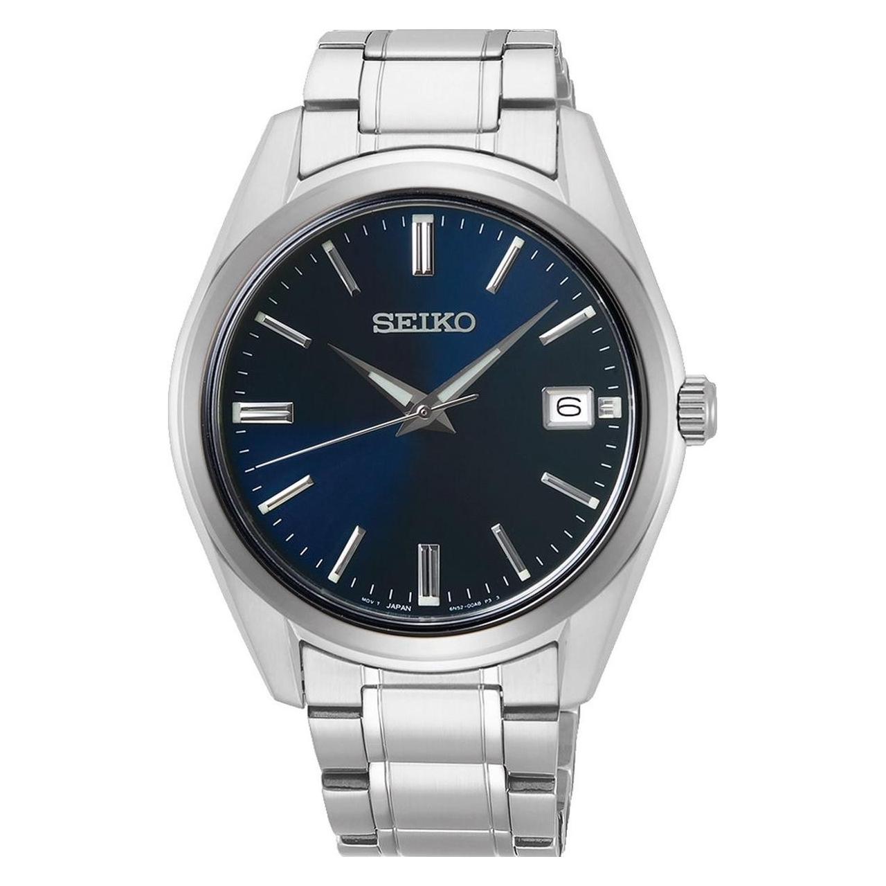Seiko, Armbanduhr, SUR309P1, Silber, (Analoguhr, 40 mm)