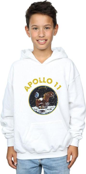 Actual product image Nasa Boys Classic Apollo 11 Hoodie (128)