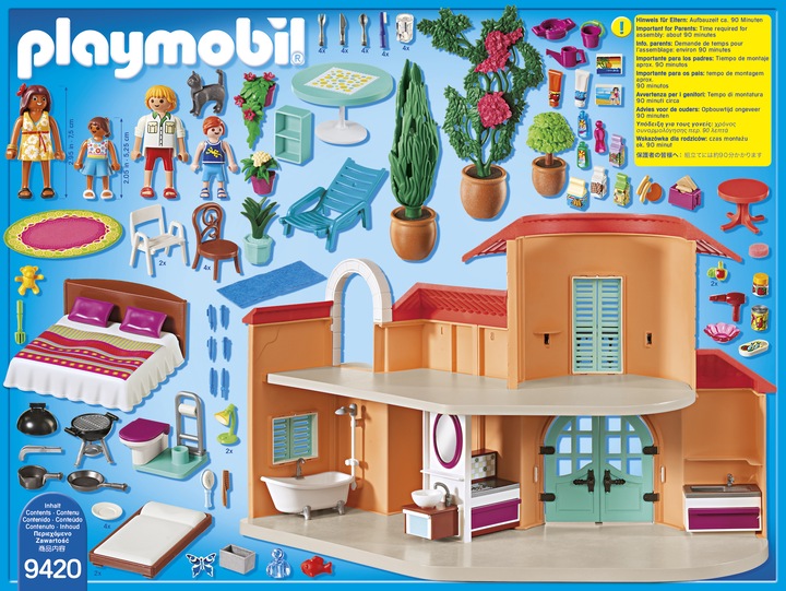 Actual product image Playmobil Sunny holiday villa (9420)