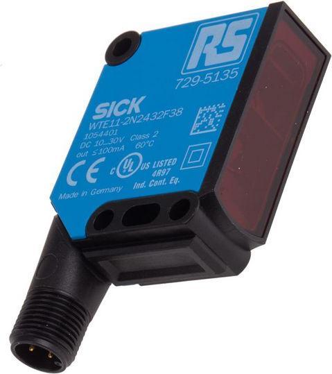 Produktbild RS PRO Sensor fotoelektrisch NPN diffus M12