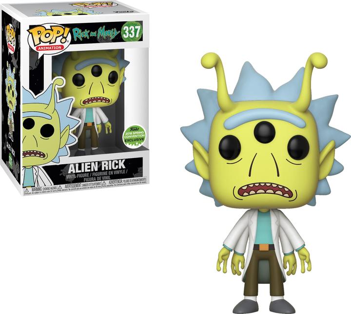 Immagine prodotto Funko POP! Rick & Morty - Alien Rick Convenzione di primavera 2018