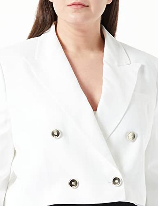 Actual product image Pinko Elegant Work Jacket with Double Row Crop (40)