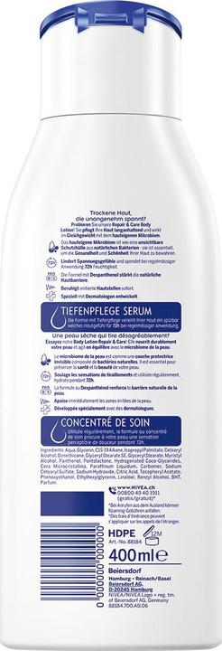 Actual product image NIVEA Repair & Care Body Lotion (Body cream, 400 ml)