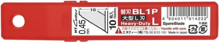 Actual product image NT Cutter Replacement blades BL1P, blade width: 18 mm (Replacement blade)