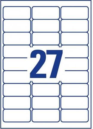 Actual product image Avery Strongly adhesive paper labels