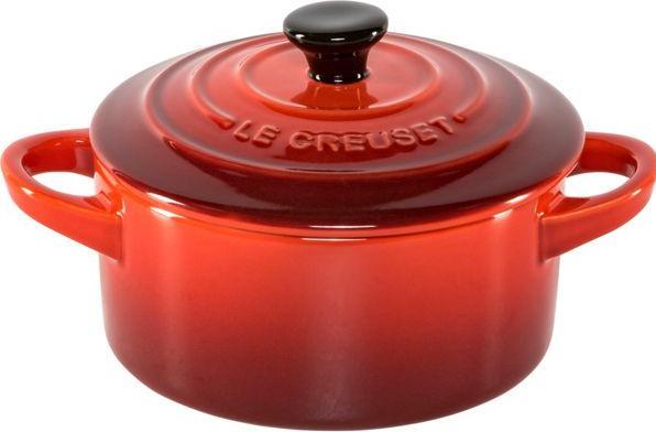 Productafbeelding Le Creuset Mini Cocotte Set van 4 "Kersenrood