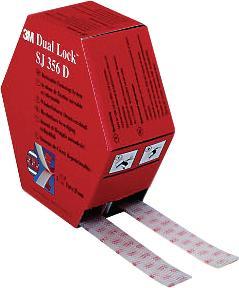 Actual product image 3M Dual Lock™ Velcro double pack 25.4mm x 5m Transparent (25.40 mm)