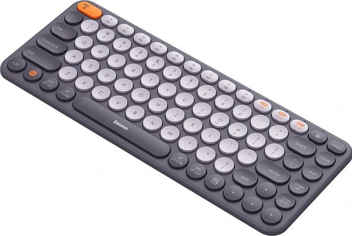 Actual product image Baseus Wireless Tri-Mode KeyboardK01A (Frosted Gray) (Eng. Int., Wireless)