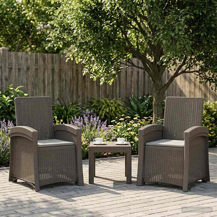 Produktbild vidaXL Gartenliege