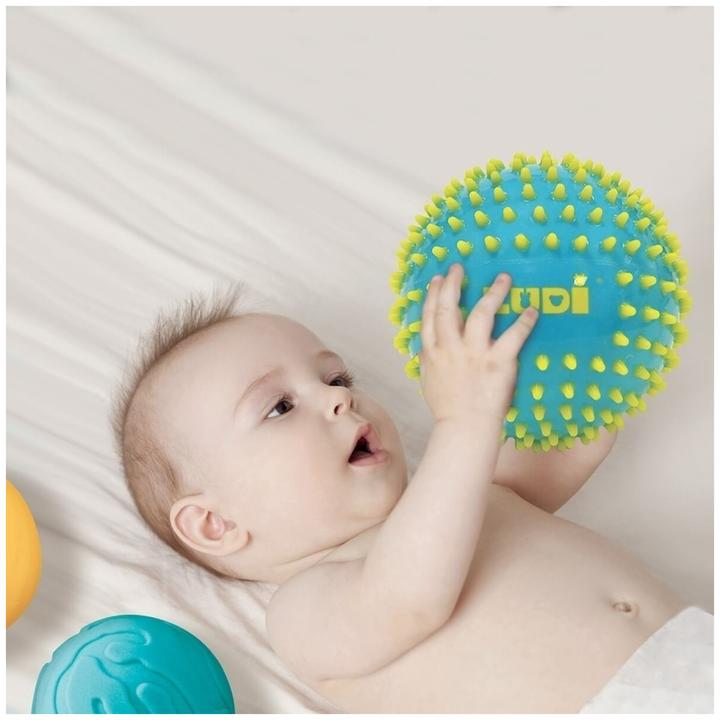 Actual product image LUDI Sensory ball set - blue - LU30021