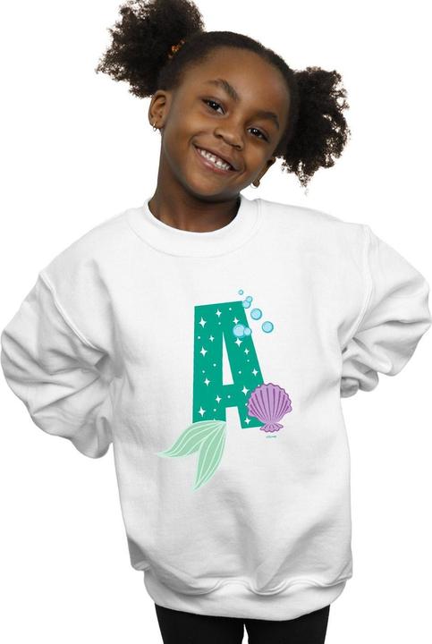 Produktbild Disney Alphabet A Is For Ariel Sweatshirt Mädchen (152, 158)