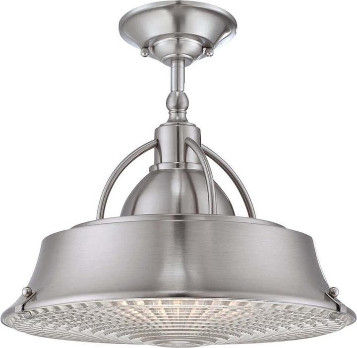 Actual product image Elstead Lighting Cody pendant light E27 2-gang brushed nickel (E27)