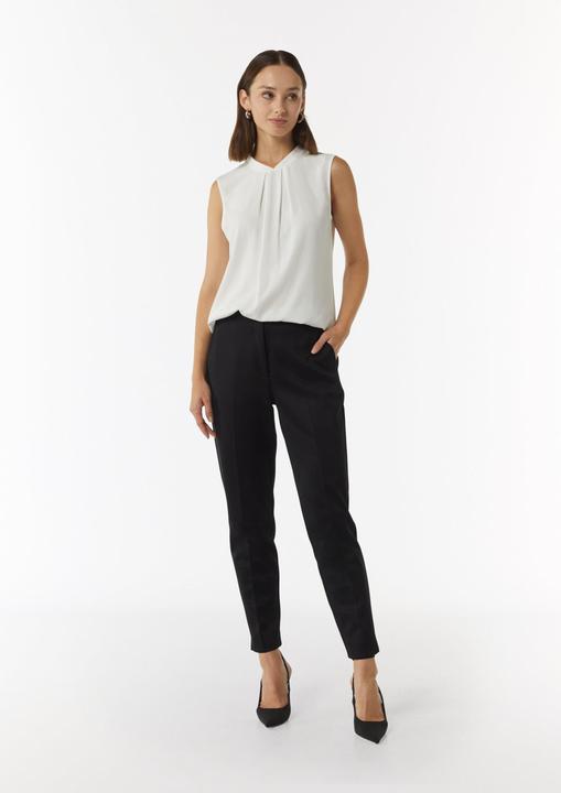 Immagine prodotto Comma Hose Cigarette-Pants aus Scuba mit elastischem Bund (42)