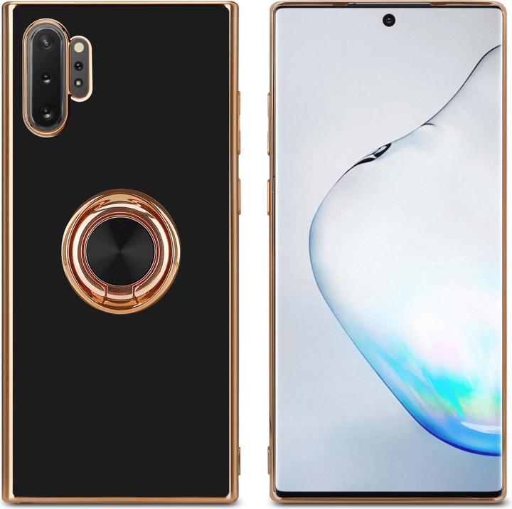 Produktbild Cadorabo Hülle für Samsung Galaxy NOTE 10 PLUS im TPU mit Kameraschutz und Ring LM089 Style (Samsung Galaxy Note 10 Plus)