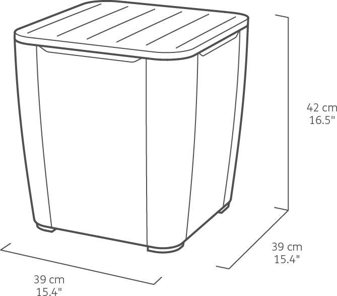 Actual product image Allibert Amandine