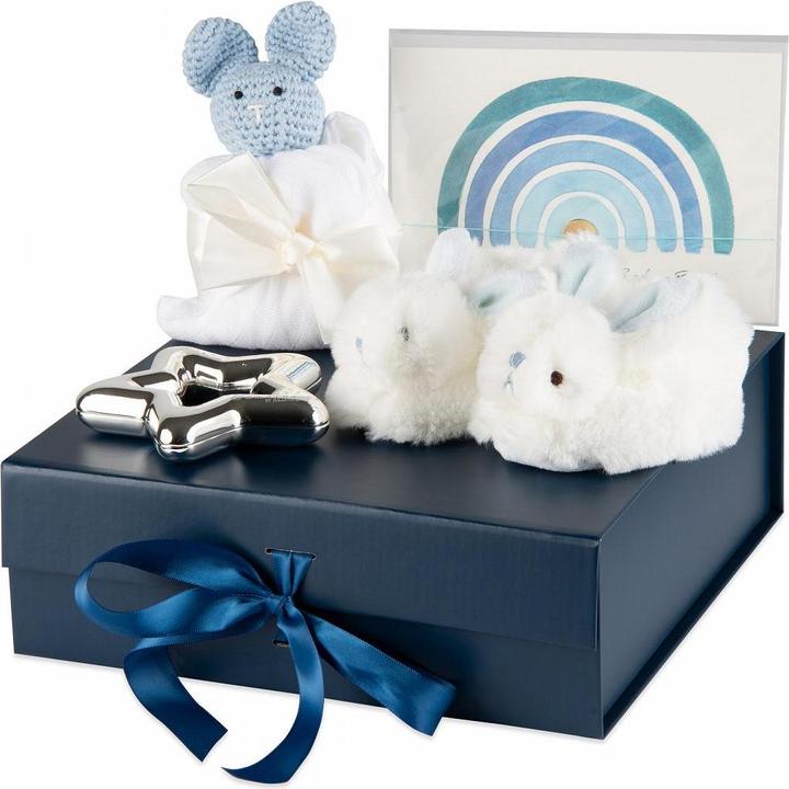 Geschenkidee Baby gift set blue