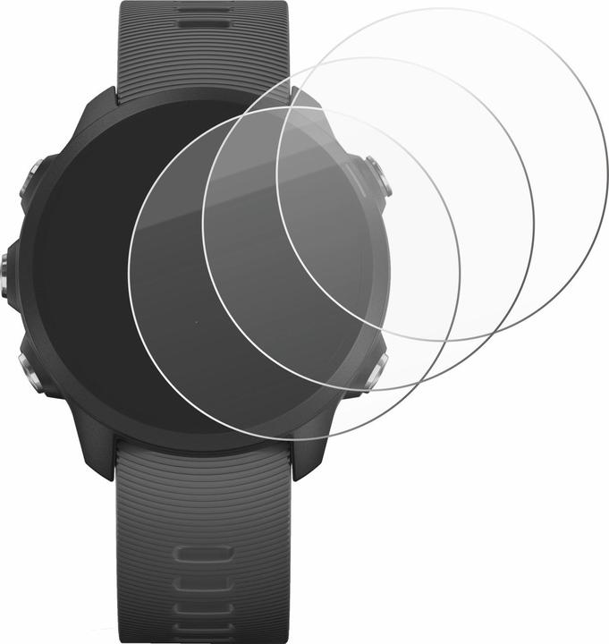 Actual product image BROTECT Armoured tempered glass screen protector (Forerunner 245 music)