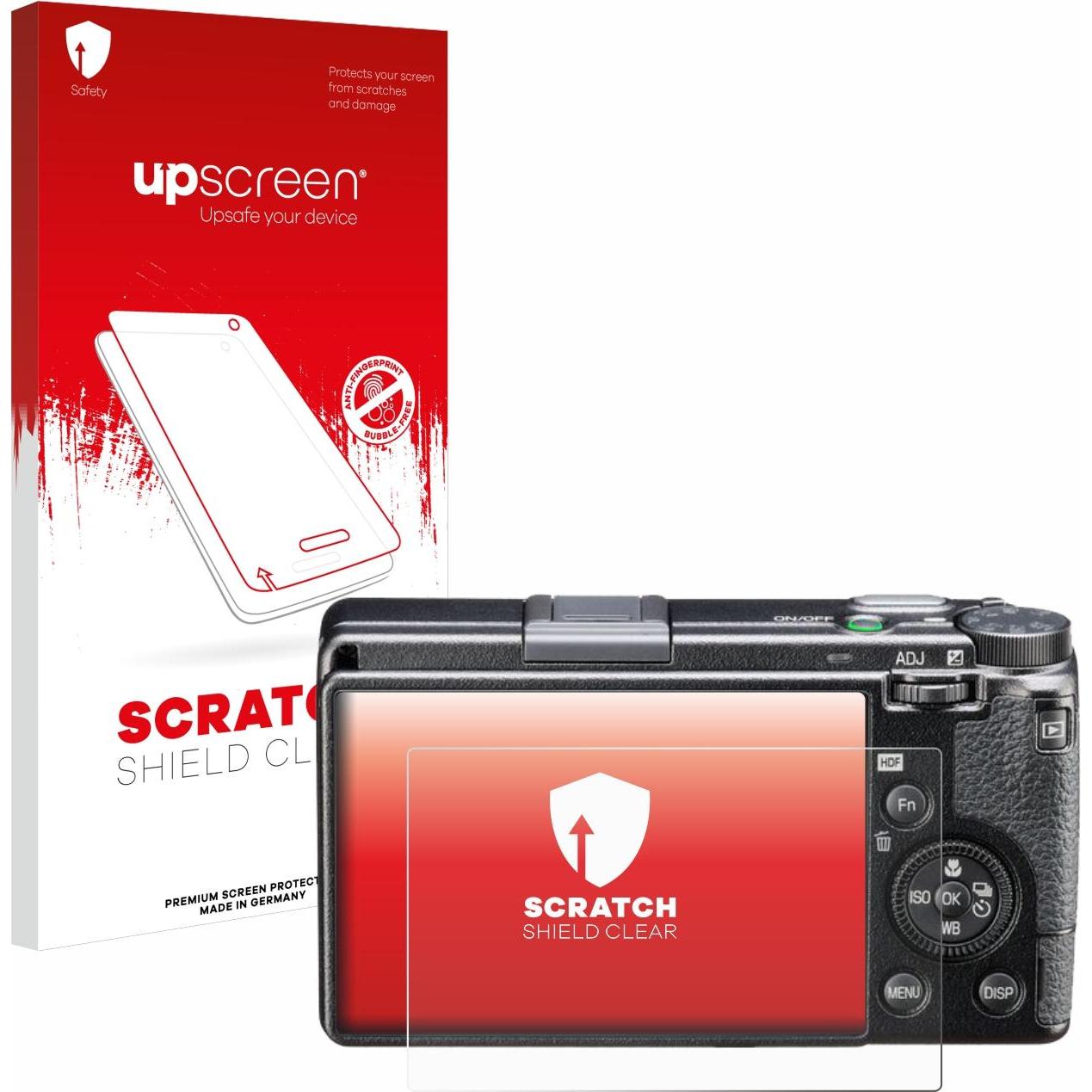 upscreen Scratch Shield Displayschutz (Displayschutz), Kameraschutz, Transparent