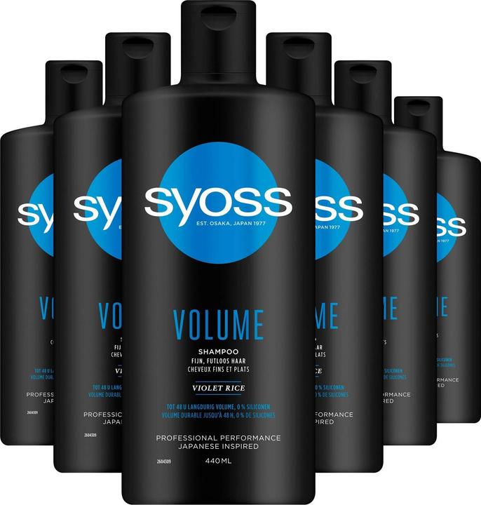Actual product image Syoss Volume Shampoo 6x 440ml - Bulk Packaging By (440 ml)