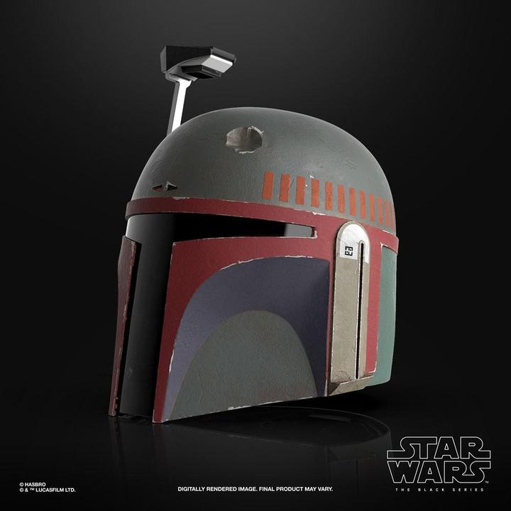 Image du produit Hasbro Star Wars : Boba Fett Premium Electronic Helmet (The Black Series)