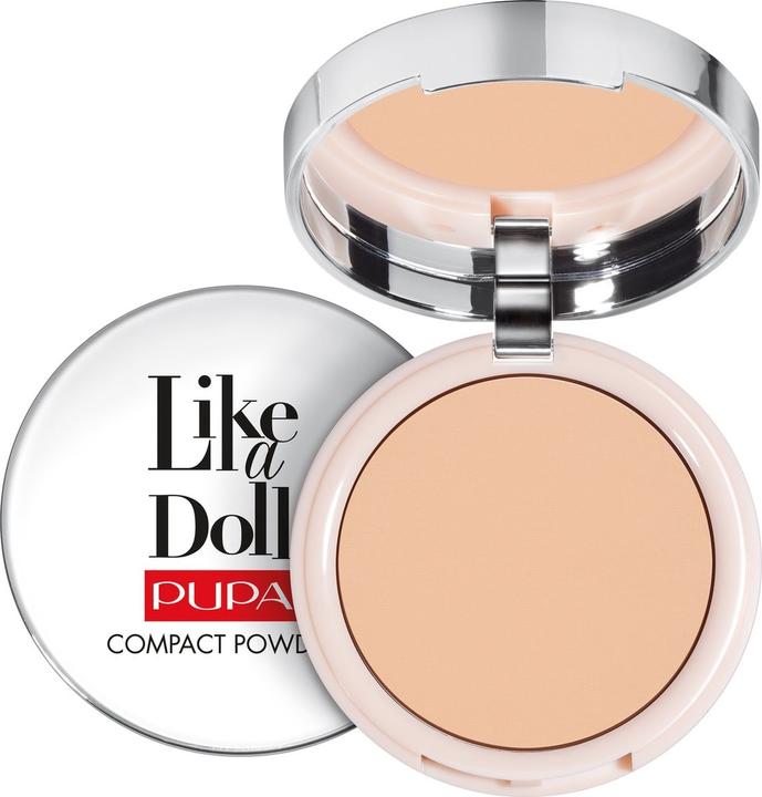 Pupa Milano Pupa - Like A Doll Nude Skin Compact Powder Spf15 Mattifying Pudding 003 10G (Beige)