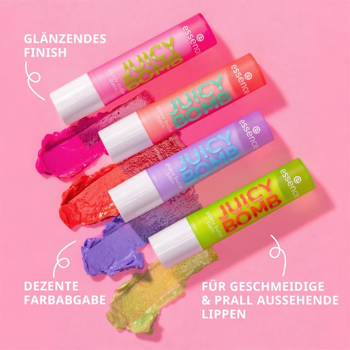 Actual product image essence Juicy bomb (Lip balm)