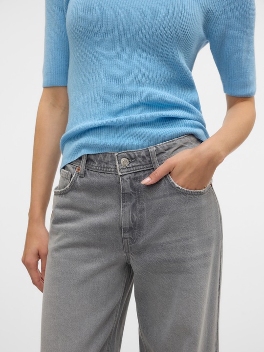 Image du produit Vero Moda VMREMY Mid Rise Weiter Beinschnitt Jeans Weit geschnitten (W27/L32)