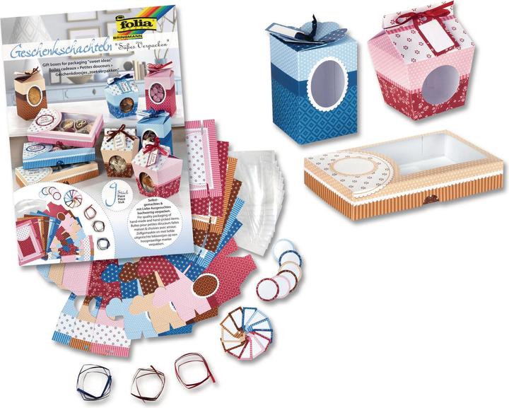 Produktbild Folia Süsse Geschenkverpackung (Geschenkbox, 40 x)