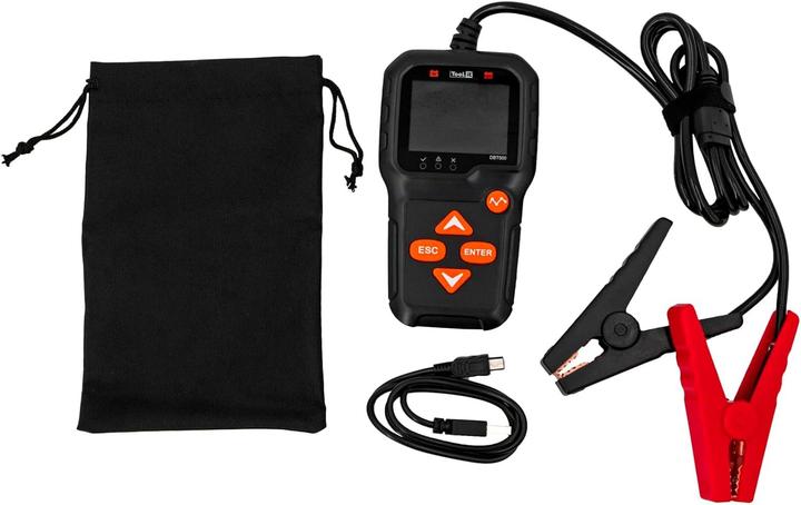 Image du produit Toolit DBT500 testeur de batterie de voiture 6 V, 12V test de batterie, vérification de l'alternateur