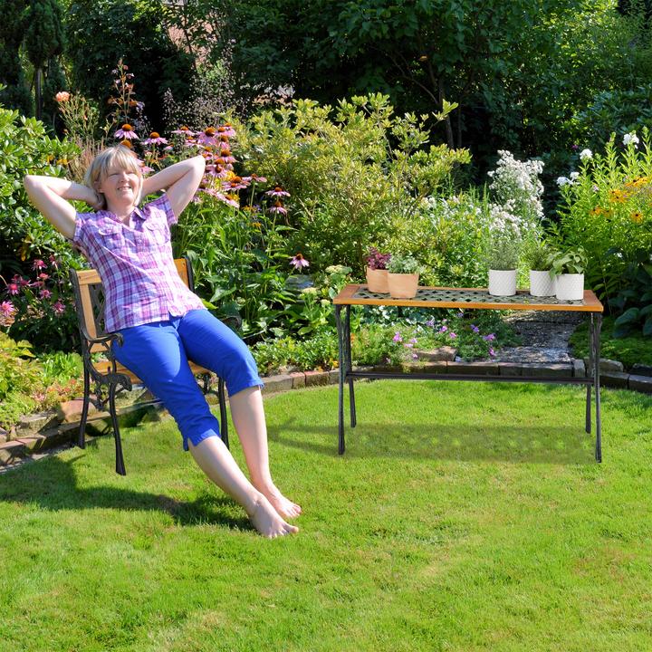 Actual product image Relaxdays Garden chair