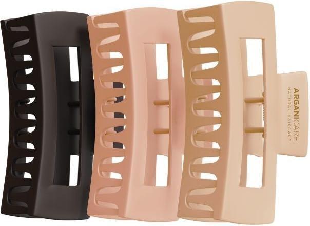 Immagine prodotto Arganicare Set per Capelli con 3 Mollette (3 pz.)