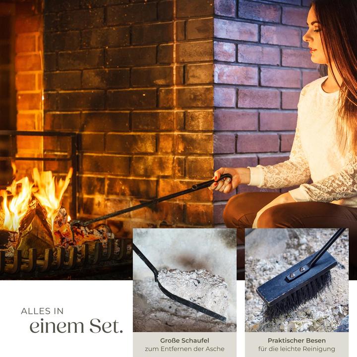 Image du produit tectake Ensemble de cheminée