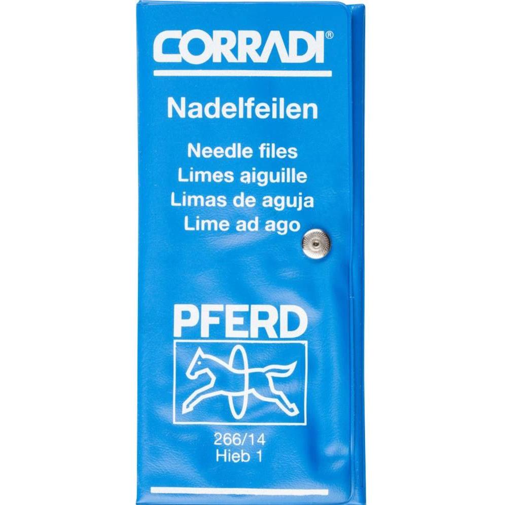 Pferd, Raspel + Feile, CORRADINadelfeilenSet 140 H1 (Hieb 1, 140 mm)
