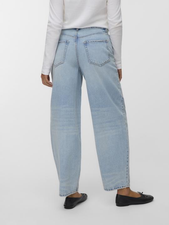 Actual product image Vero Moda VMBILLIE Hohe Taille Barrel Fit Jeans Mom Jeans (W25/L32)