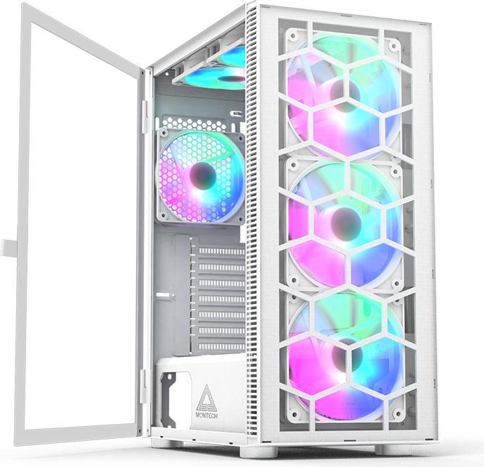Immagine prodotto Montech X3 Vetro Bianco (Mini-ITX, mATX, ATX)