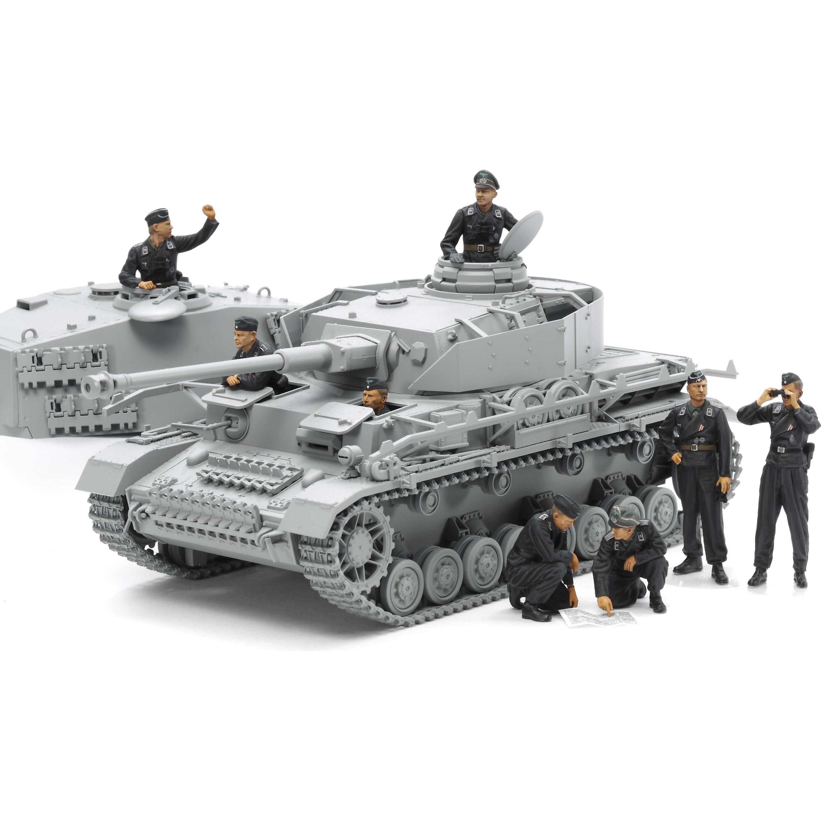 Tamiya Figuren-Set Dt. Pz. Besatzung