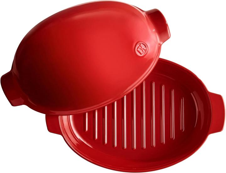 Actual product image Emile Henry EH349544 Roaster, ceramic, ceramic, Grand Cru, x-Large (Frying pan)