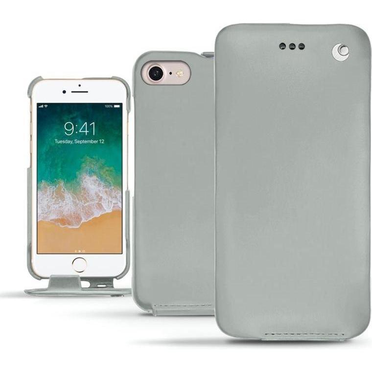 Noreve Lederschutzhülle Wallet (Apple iPhone 8), Smartphone Hülle, Schwarz