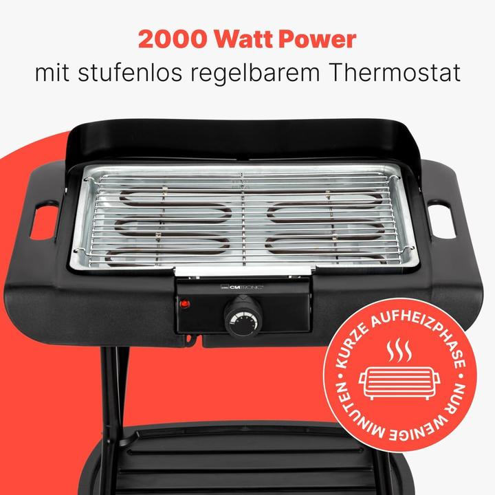 Produktbild Clatronic Stand- und Tischgrill (2 kW)
