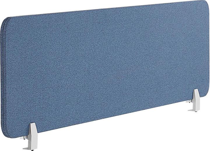 Immagine prodotto Beliani Divisorio per scrivania blu 130 x 40 cm WALLY (130 x 40 cm)
