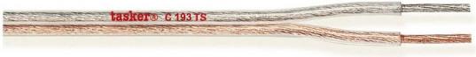 Produktbild Tasker Flat Audio Cable, transparent, 100, PVC (100 m)