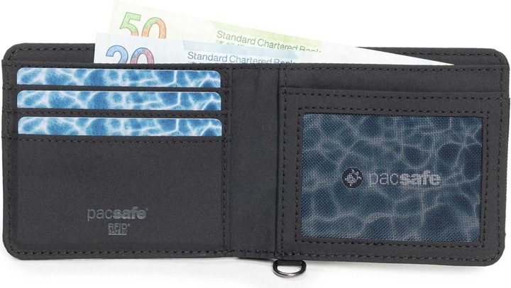 Produktbild Pacsafe RFIDsafe Portemonnaie schwarz