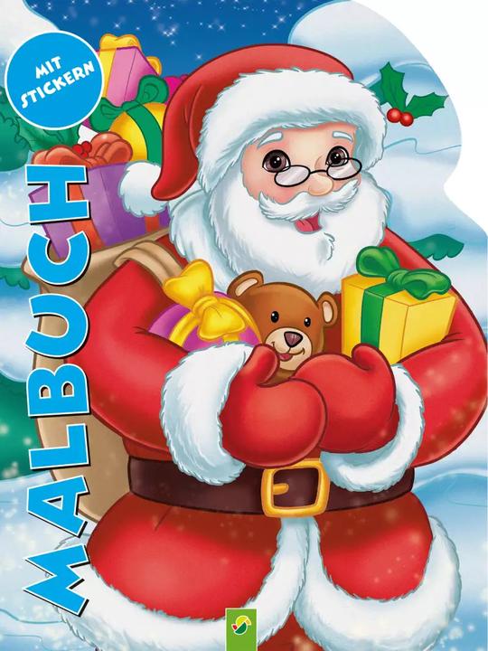 Father Christmas Colouring Book