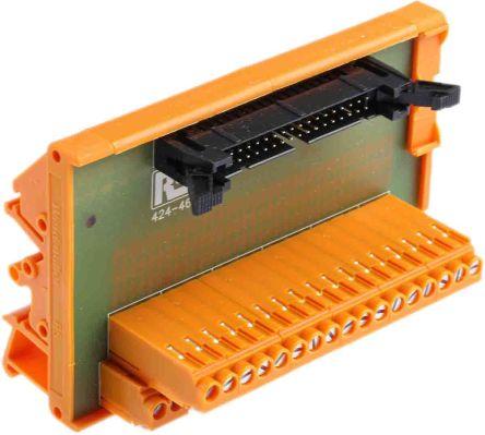 Produktbild RS PRO Schnittstelle Din-Schiene IDC 34-polig